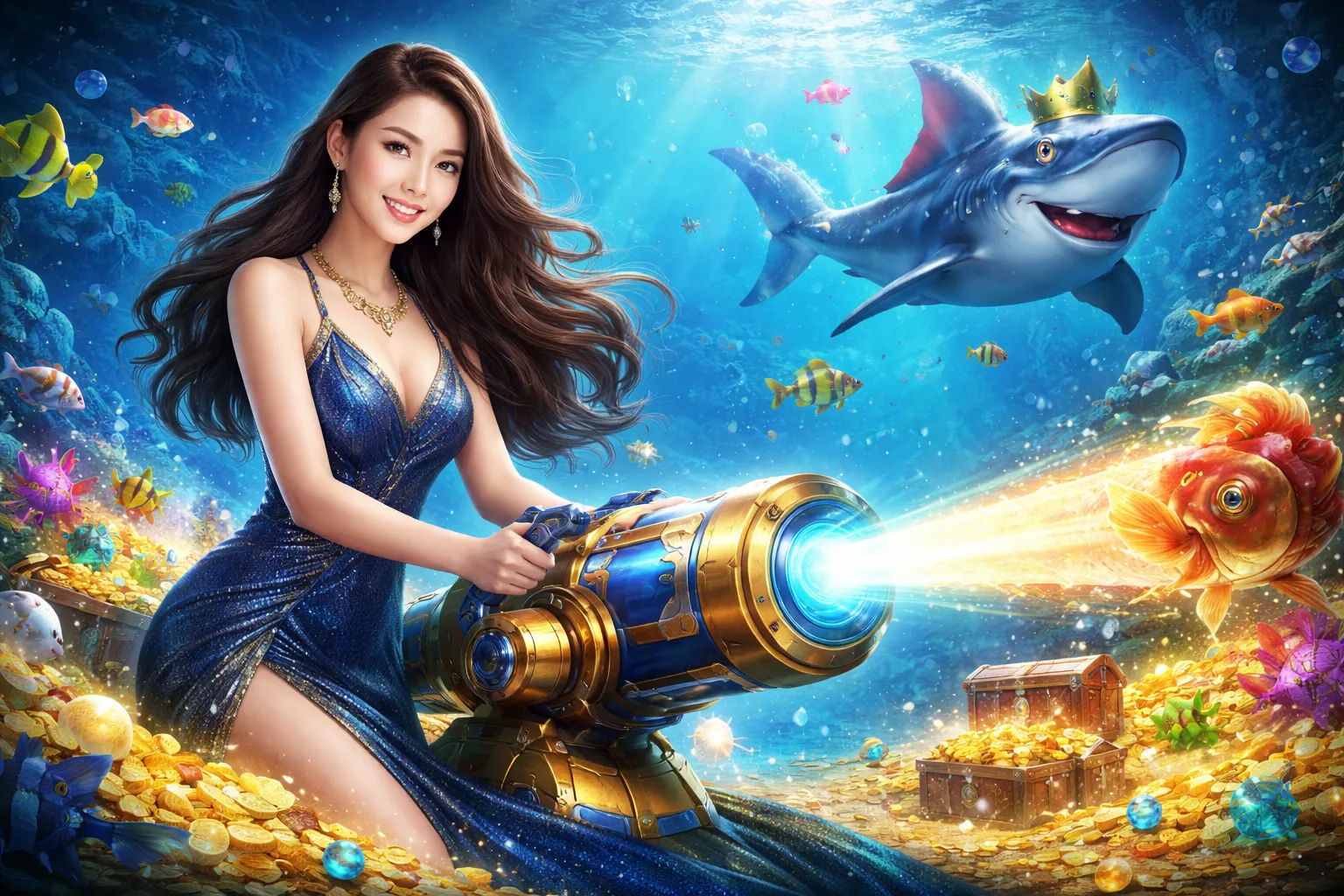 Thế giới Bắn Cá sôi động tại trang game momo